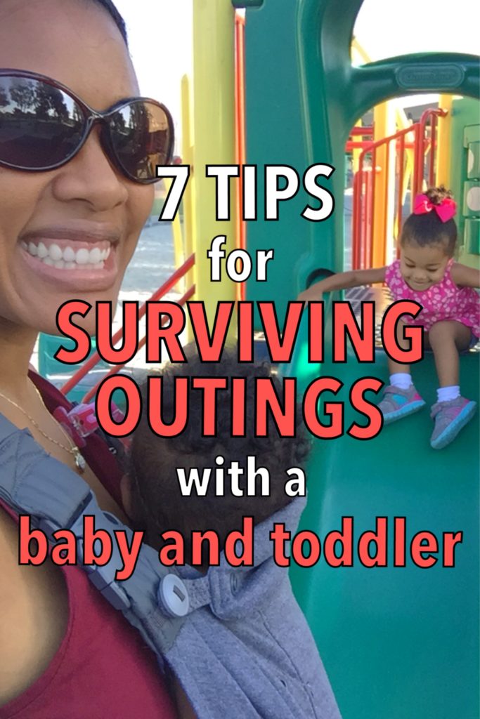 Surviving family outings, baby and toddler outings