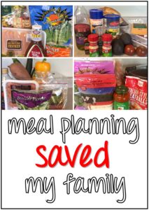 family meal planning