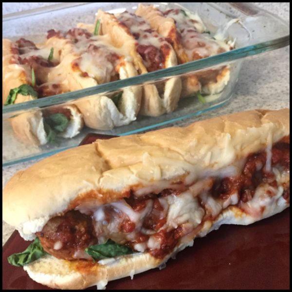 meatball sub recipe, easy family dinner, dinner recipe