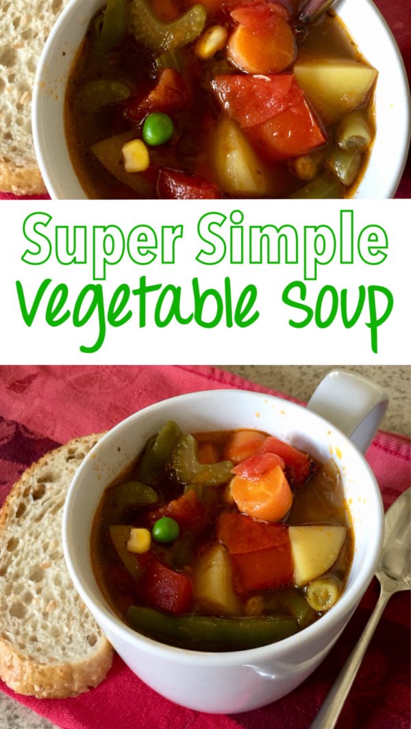 Super Simple Vegetable Soup Recipe