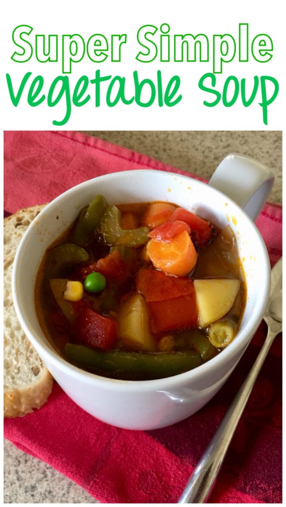 Vegetable soup recipe, easy recipe, family dinner 