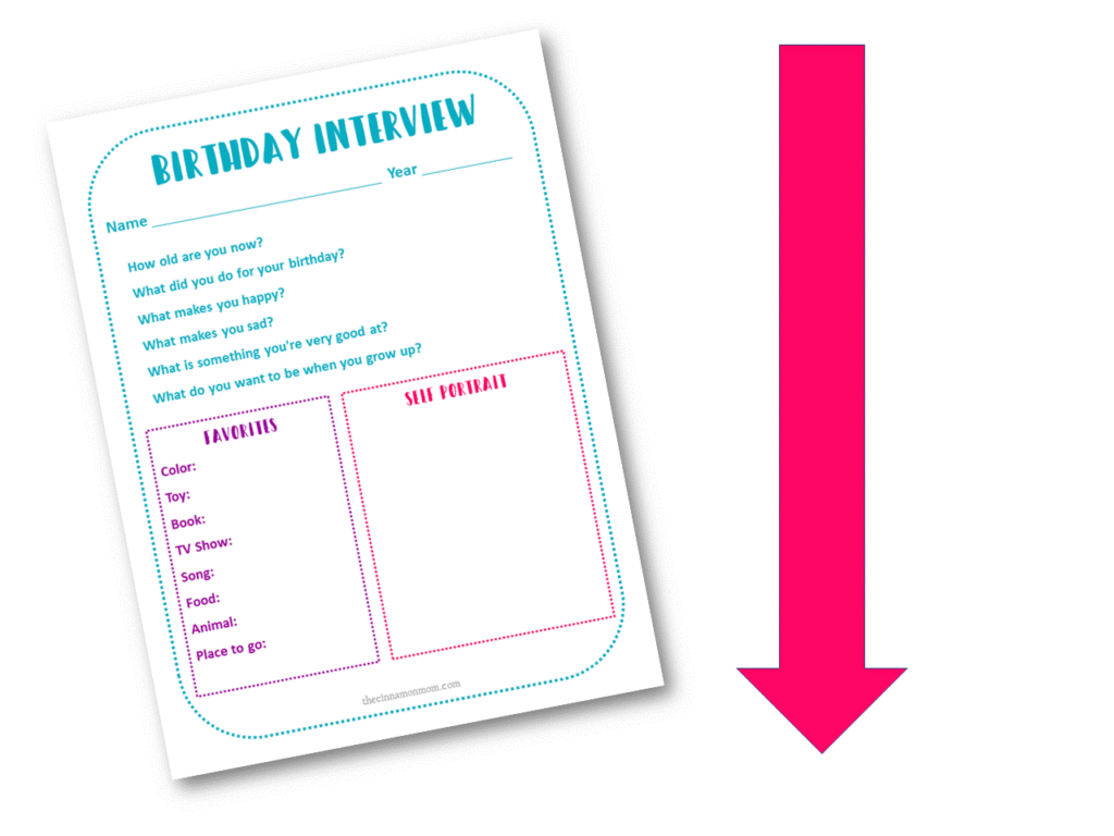 toddler interview, questions for a 3rd birthday, 3rd birthday ideas