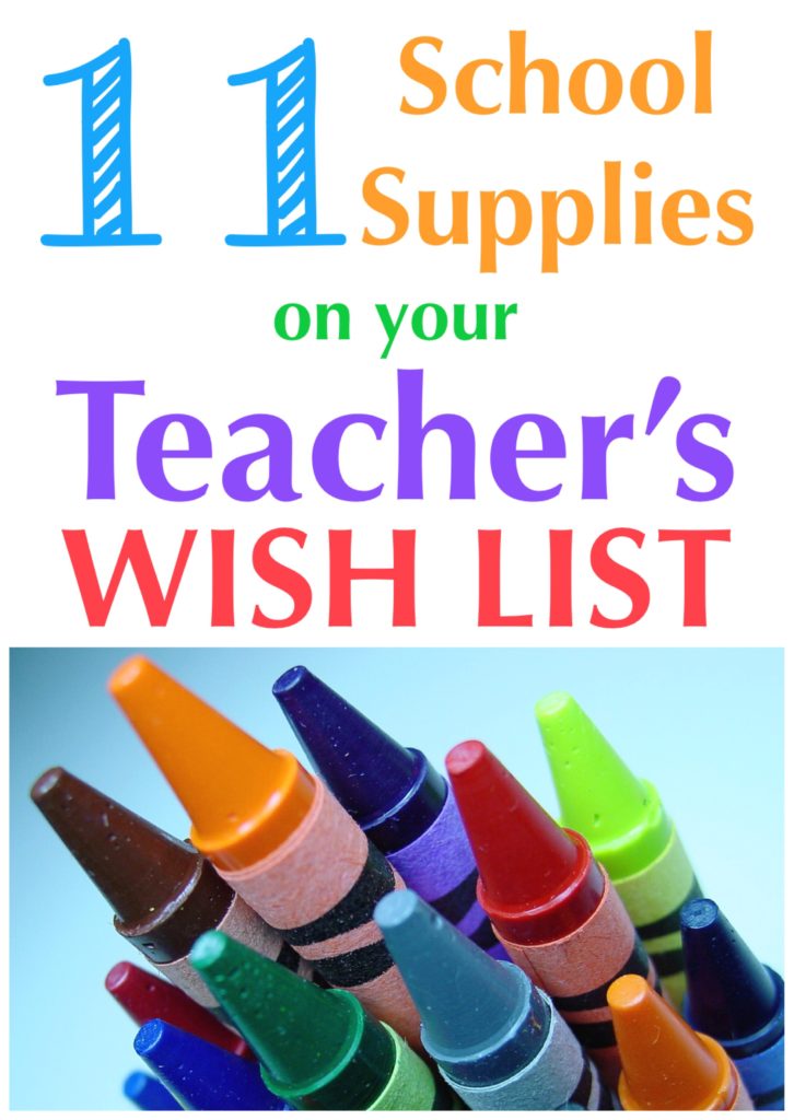 school supplies, teacher wish list, what every teacher needs