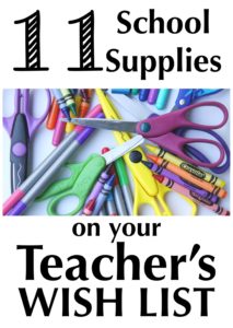 11 School Supplies on Every Teacher's Wish List