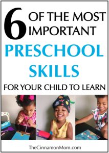 The 6 Most Important Preschool Skills for Your Child to Learn