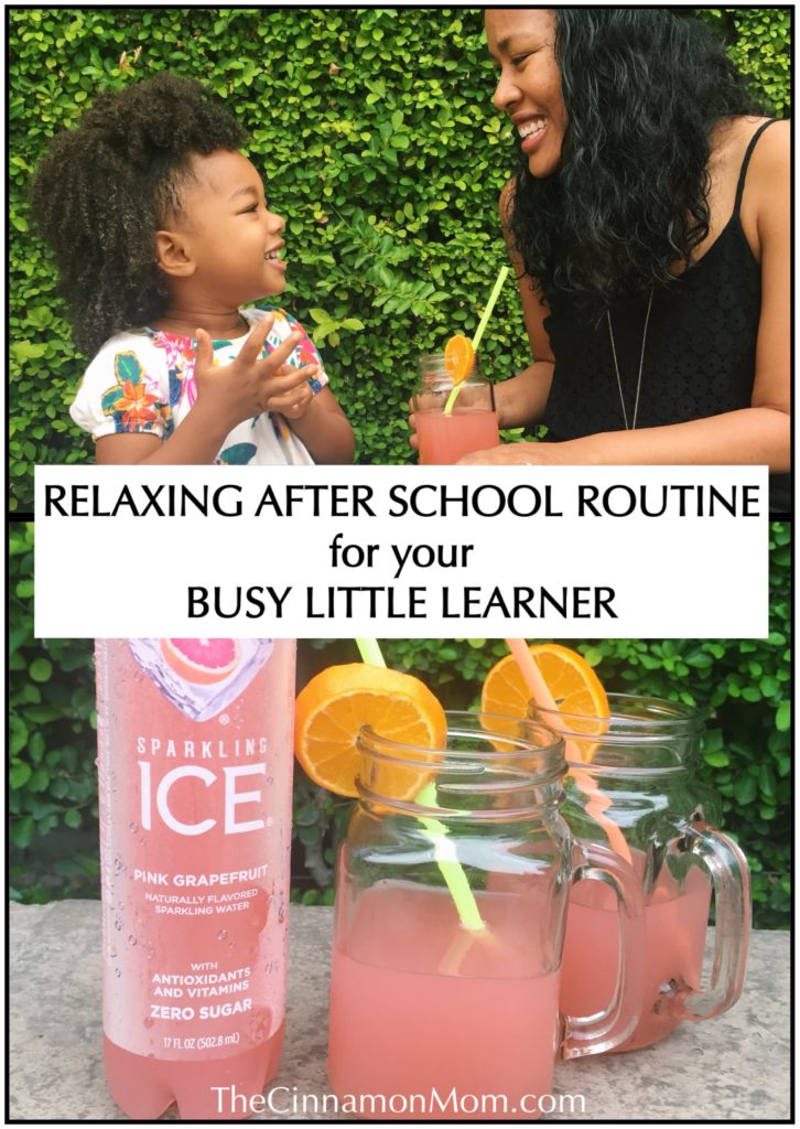 Sparkling Ice, sparkling water, after school routine