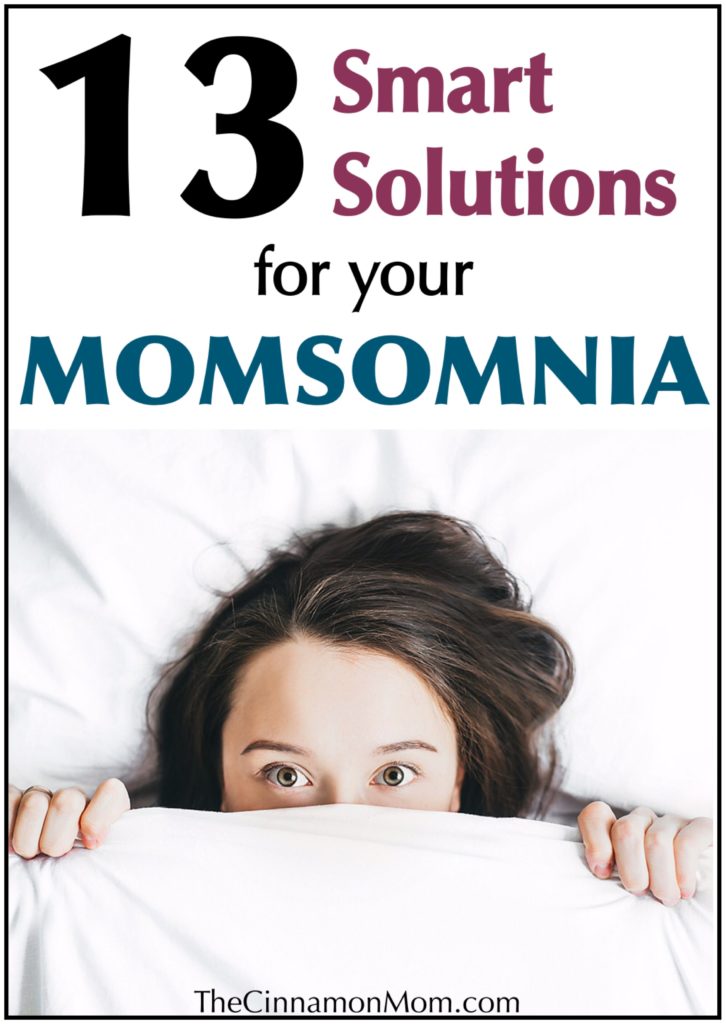 solutions for momsomnia, mom insomnia