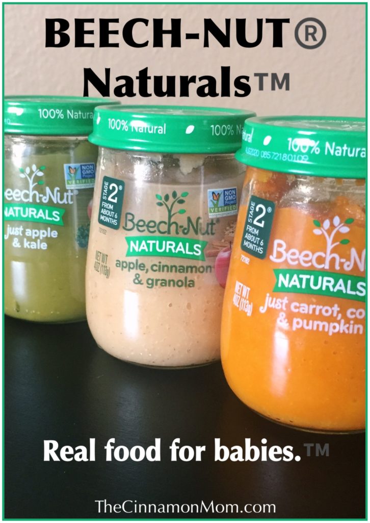 Beech-Nut® Naturals™, real food for babies™, inspired by homemade, baby's first food #ad