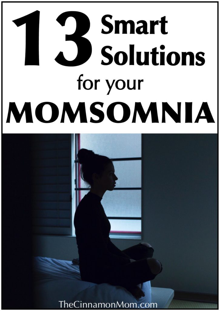 solutions for momsomnia, mom insomnia
