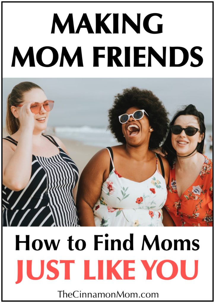 making mom friends, how to find your tribe