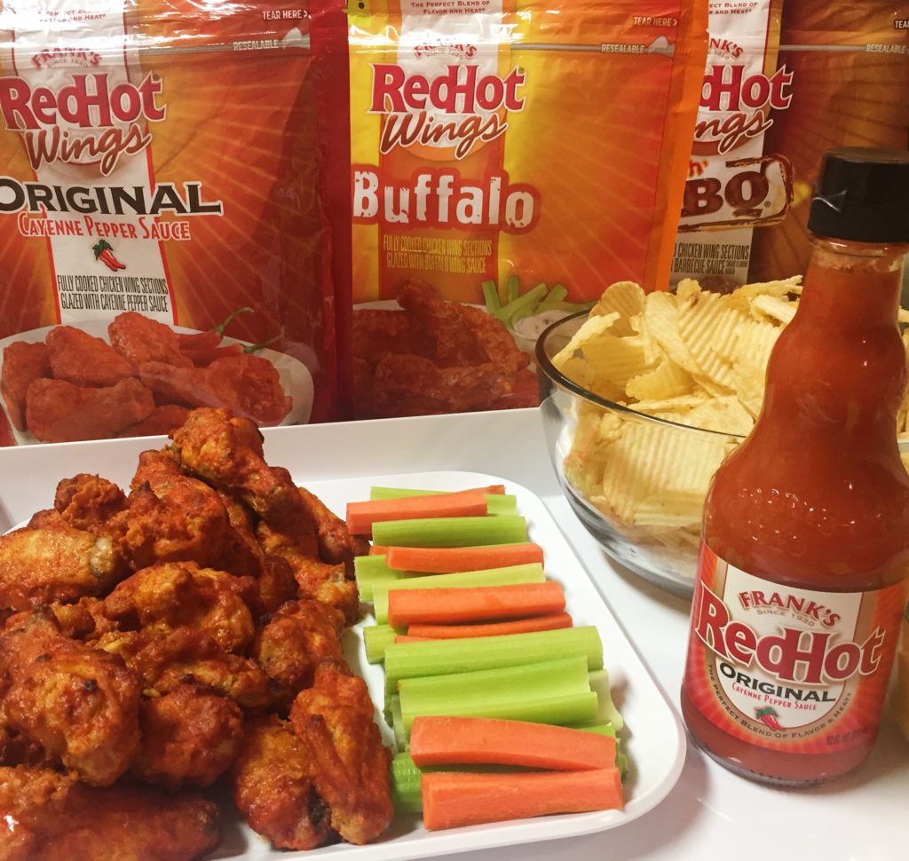 family friendly party, super bowl party ideas, sports crafts for kids, Frank's red hot wings