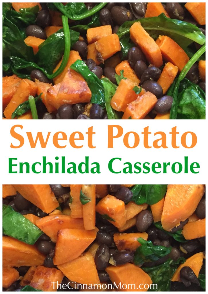 sweet potato enchilada casserole, easy dinner recipes, dinner idea