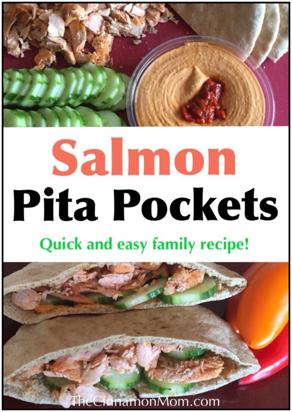 Salmon Pita Pockets