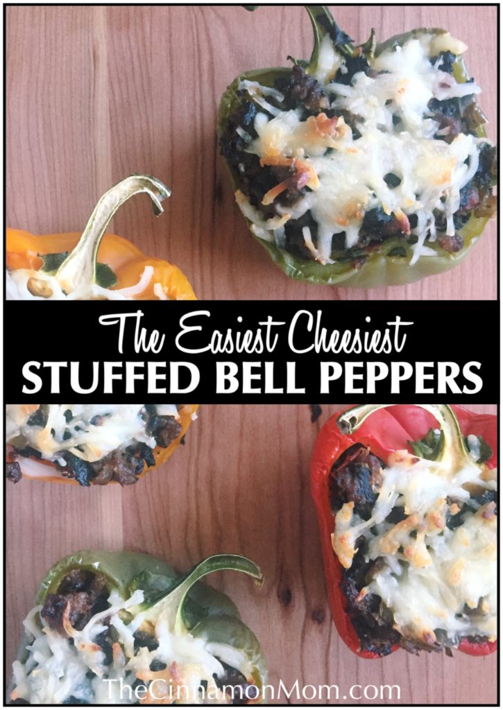 stuffed bell peppers, easy dinner recipes, family dinner ideas, get kids to eat vegetables