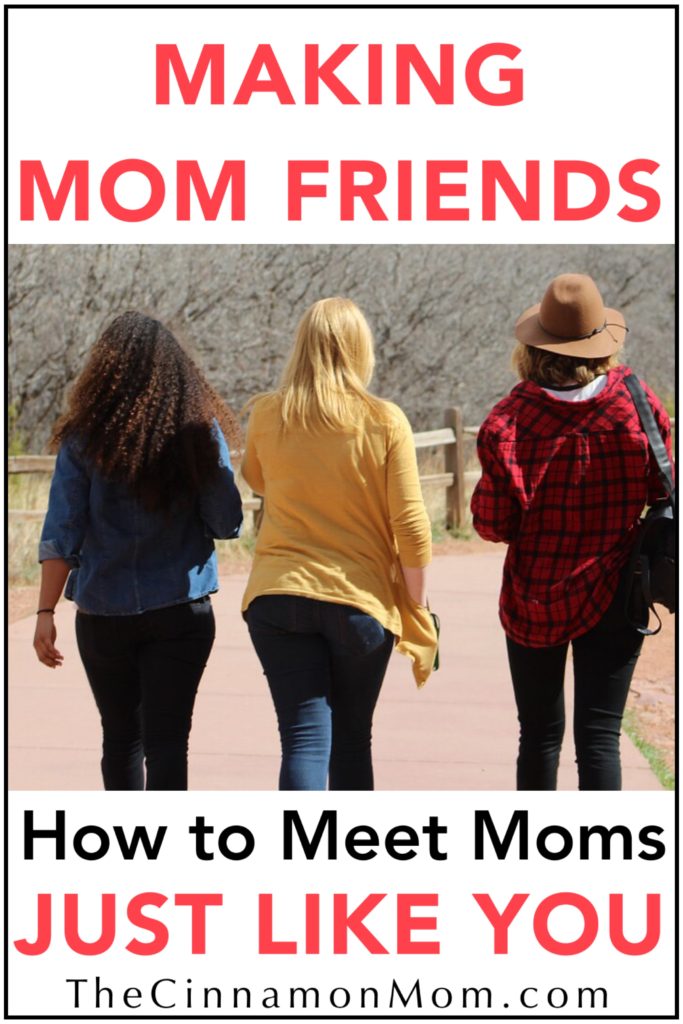 making mom friends, how to find your tribe