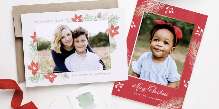 Basic invite, holiday cards, Christmas in July, family pictures