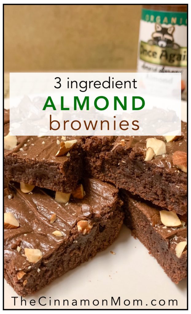 chocolate almond spread, brownie recipes, fudge brownies, 3 ingredient desserts, easy desserts