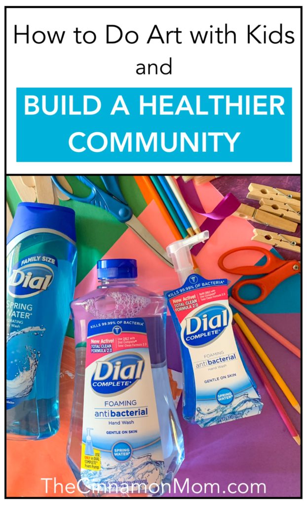 art with kids, Dial soap, Big Brothers Big Sisters of American, Healthier Futures, Walmart