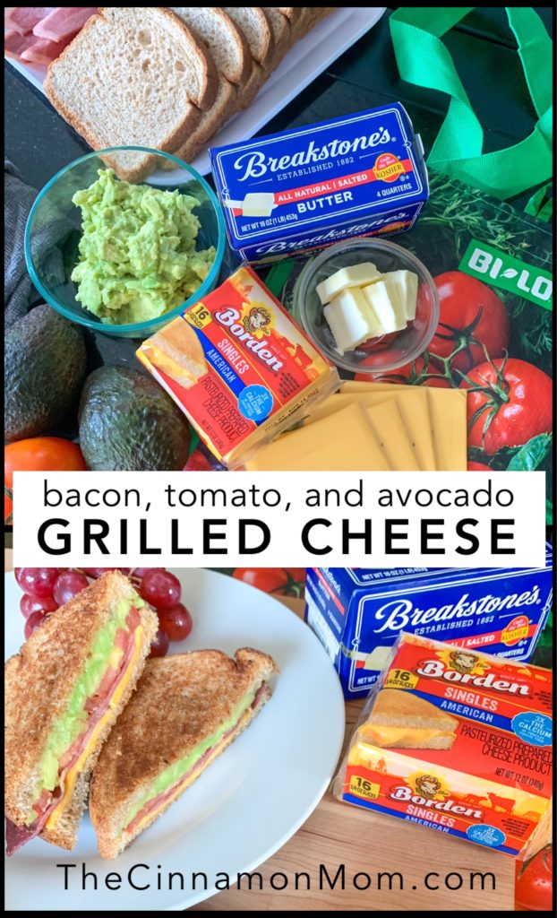 #ad grilled cheese sandwich, Borden cheese, Breakstone's butter