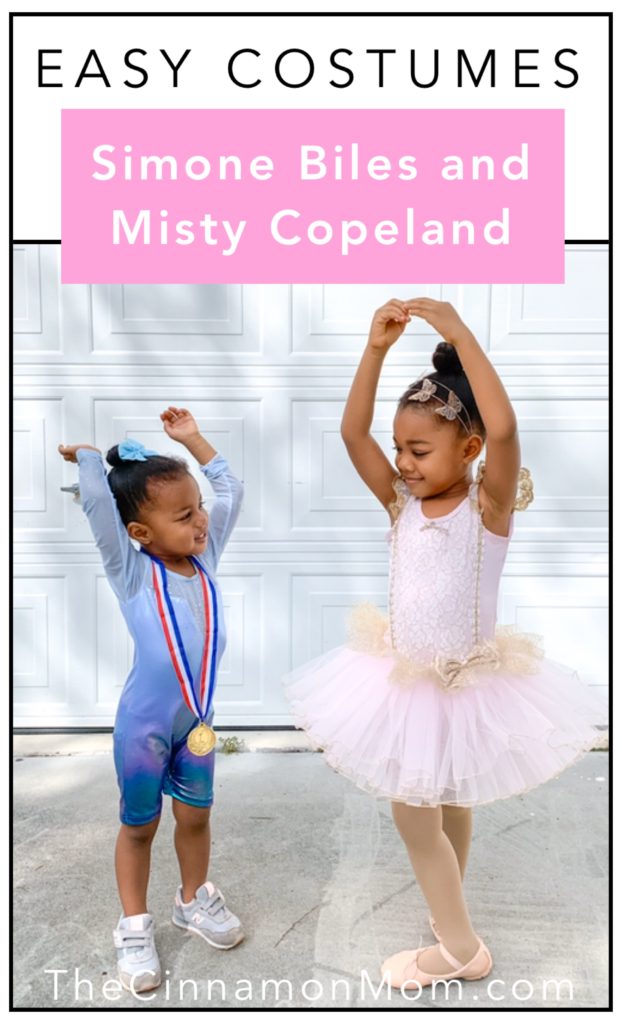 Simone Biles costume, Misty Copeland costume, little girls Halloween Costume