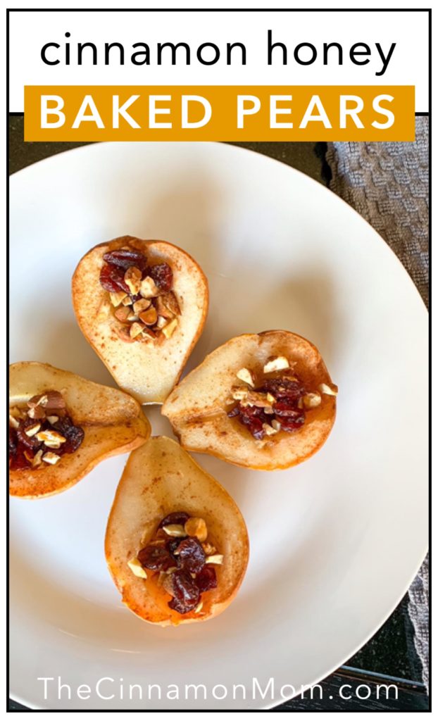 baked pears, healthy treat, healthy dessert recipes, easy desserts