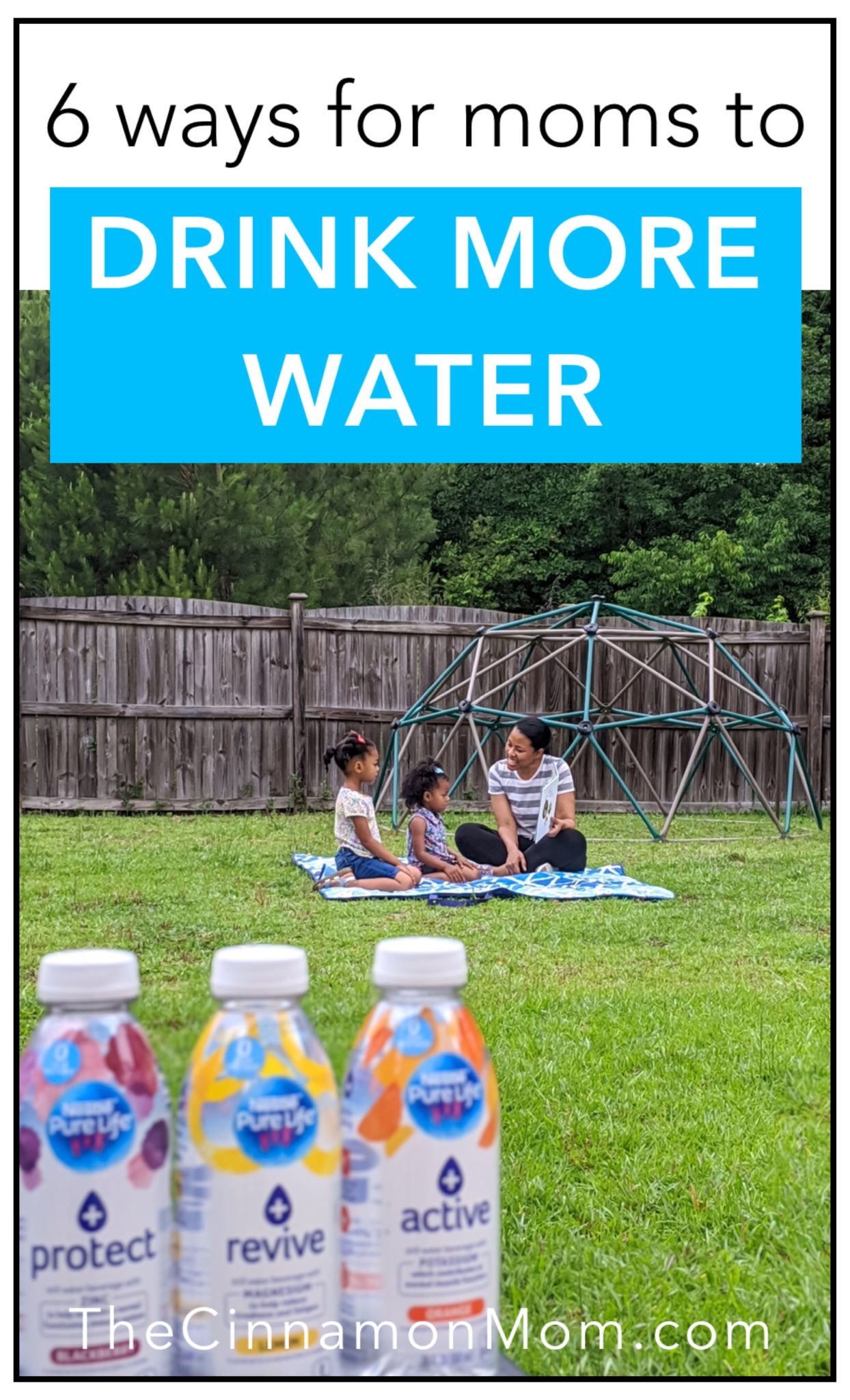 6 Ways for Busy Moms to Drink More Water Every Day