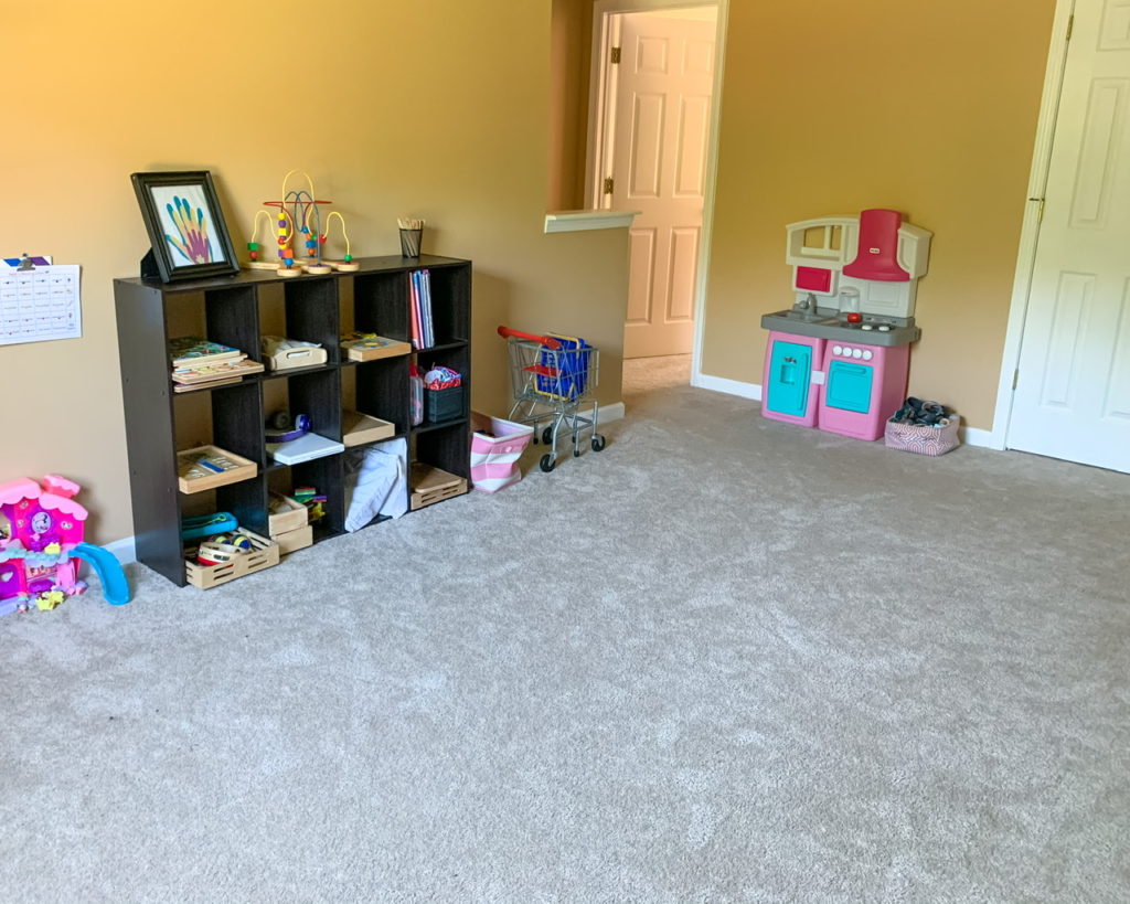 clean playroom, control the toy chaos