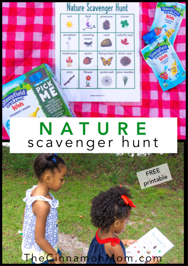 Nature Scavenger Hunt for Kids