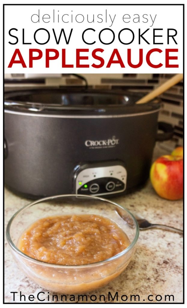 homemade slow cooker applesauce