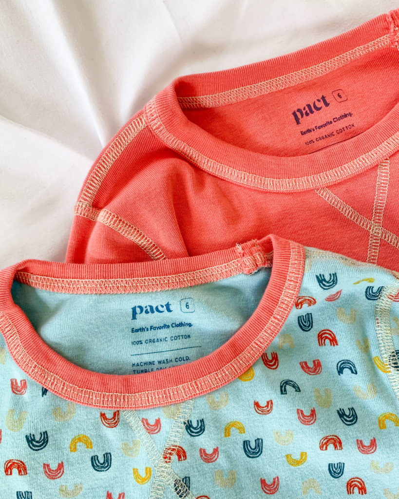 kids bedtime routine, Pact Dream Big Pajamas