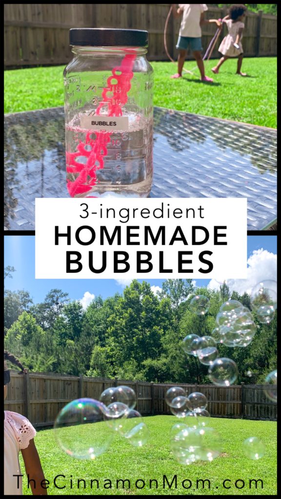 homemade bubble recipe