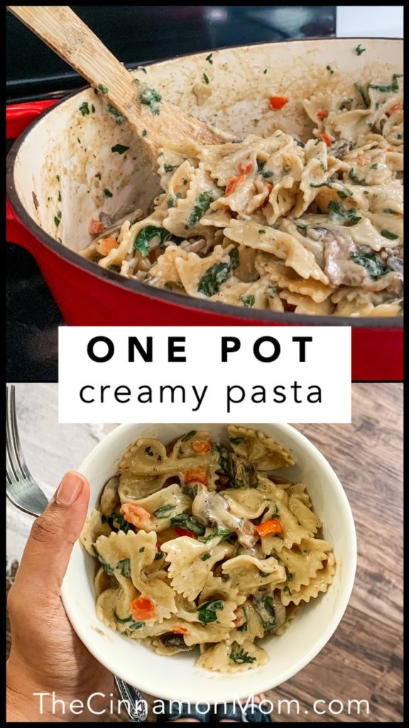 creamy one pot pasta
