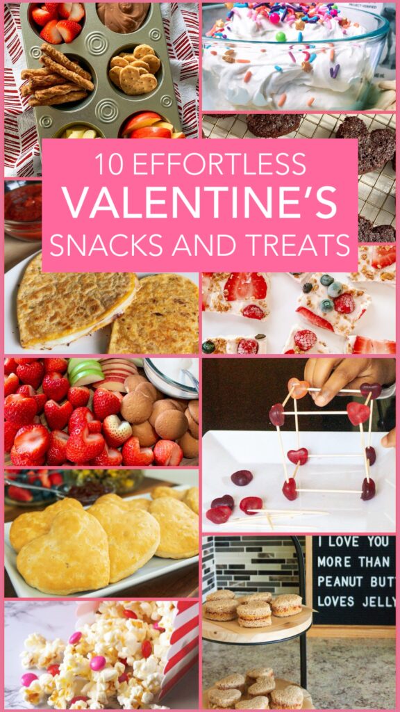 valentines snacks and sweet treats