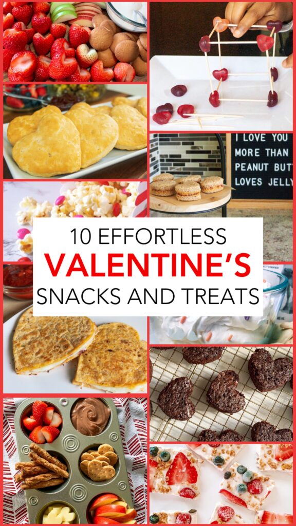 valentines snacks and sweet treats