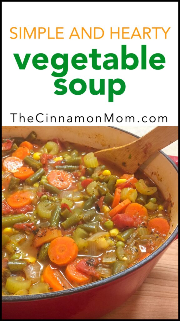 homemade vegetable soup recipe